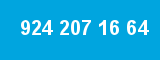924 207 16 64 924 207 16 64
